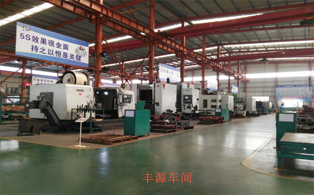 豐源羅茨風(fēng)機(jī)生產(chǎn)車(chē)間